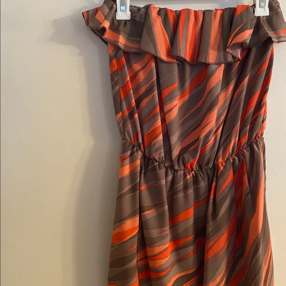 Strapless dress